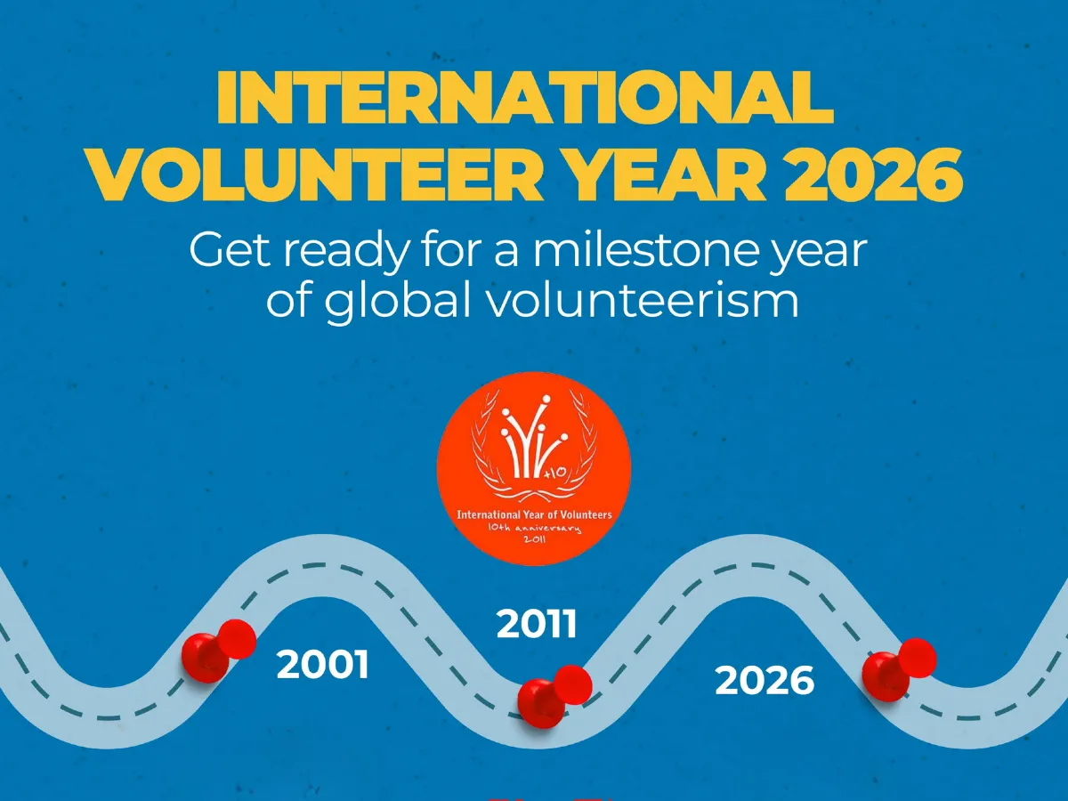 International Volunteer Year 2026 Tile